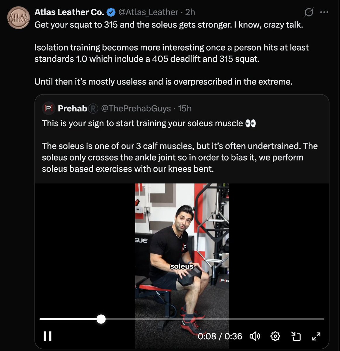 Deep Squats, Shallow Thoughts tweet media