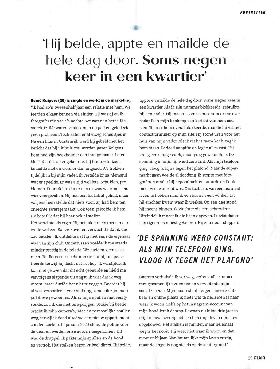 esjemienee's tweet photo. 5,5 jaar heb ik gezwegen over de hel waar ik doorheen ben gegaan, omdat het simpelweg te bizar voor woorden voelde om te delen.

Vandaag vertel ik mijn verhaal in Flair. https://t.co/bYFrjIclg1