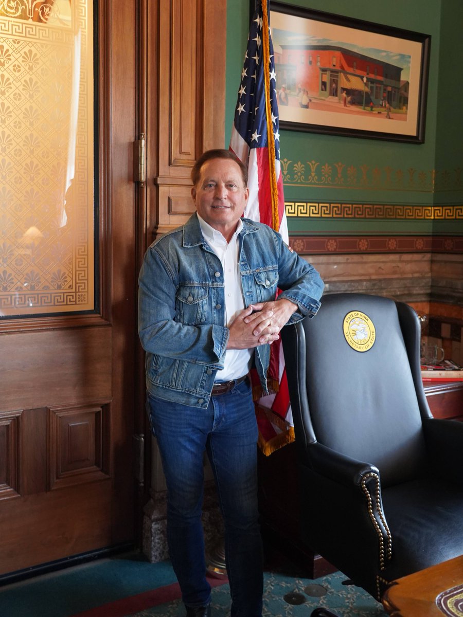 Iowa Secretary of State Paul Pate tweet media