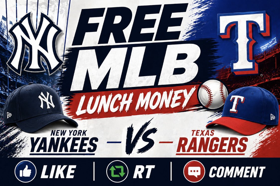 DirtyBubbleBets's tweet photo. FREE MLB LUNCH MONEY PLAY ⚾️

Owe You Guys After This Morning 🤝

To Receive The Play Entirely FREE:

Like ❤️ + Repost ♻️ + Comment 🗣️

Must Follow @DirtyBubbleBets 🫧

Run This Up QUICK If You Want It 🔥 https://t.co/HVJlBtd9tW