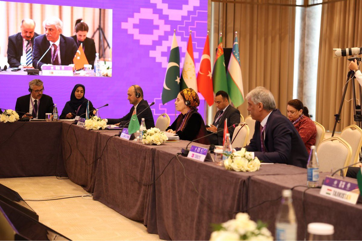 asadmk17's tweet photo. We had the 7th ECO #Ministerial Meeting on #Tourism in Shusha, #Azerbaijan today. Together we reaffirmed our commitment to advance #sustainabletourism, regional connectivity & shared prosperity by adopting concrete tourism plans and initiatives. @AzerbaijanSTA https://t.co/Sp71OmkTyC