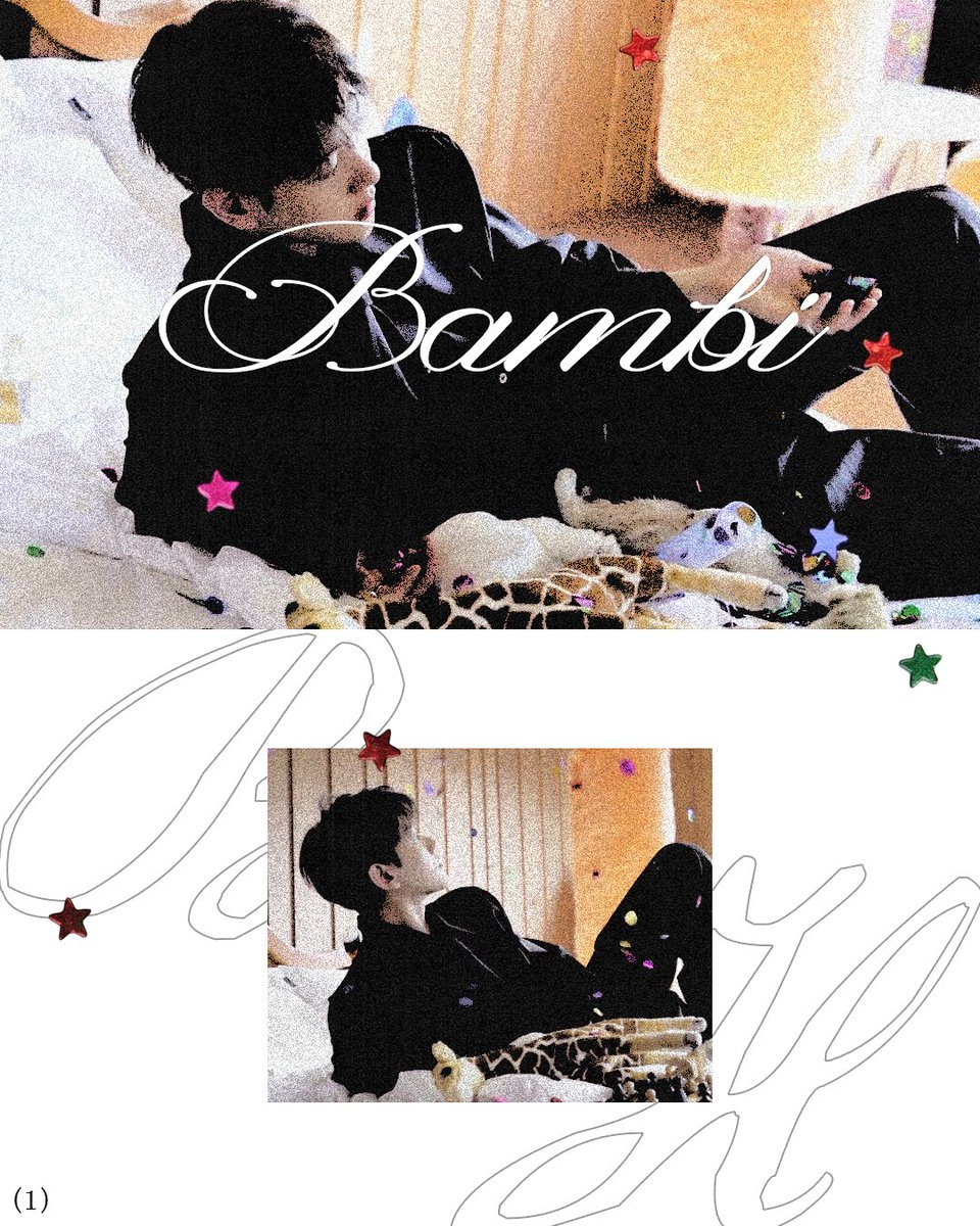 bae0ka's tweet photo. Bambi poster designed #baekhyun #exo #design #poster https://t.co/f1flbEkbmM