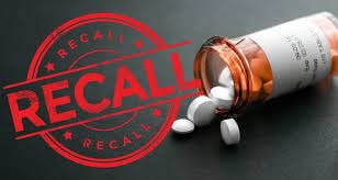 BridgeView_MG's tweet photo. Medication recall https://t.co/XrlAFpe74k