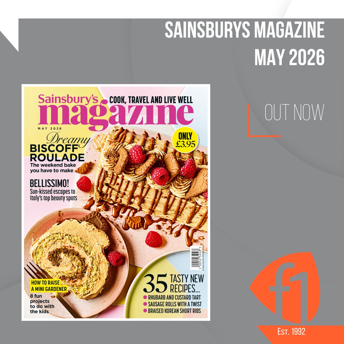 f1_colour's tweet image. With 35 tasty new recipes to choose from, you’ll be spoilt for cooking choice with our bright and sunny May issue – out now! 

Prepress by f1colour for @7c3_content @sainsburysmag

#sainsburysmagazine #may #comfortfood #foodie #food #healthy #recipe #foodphotography #homemade