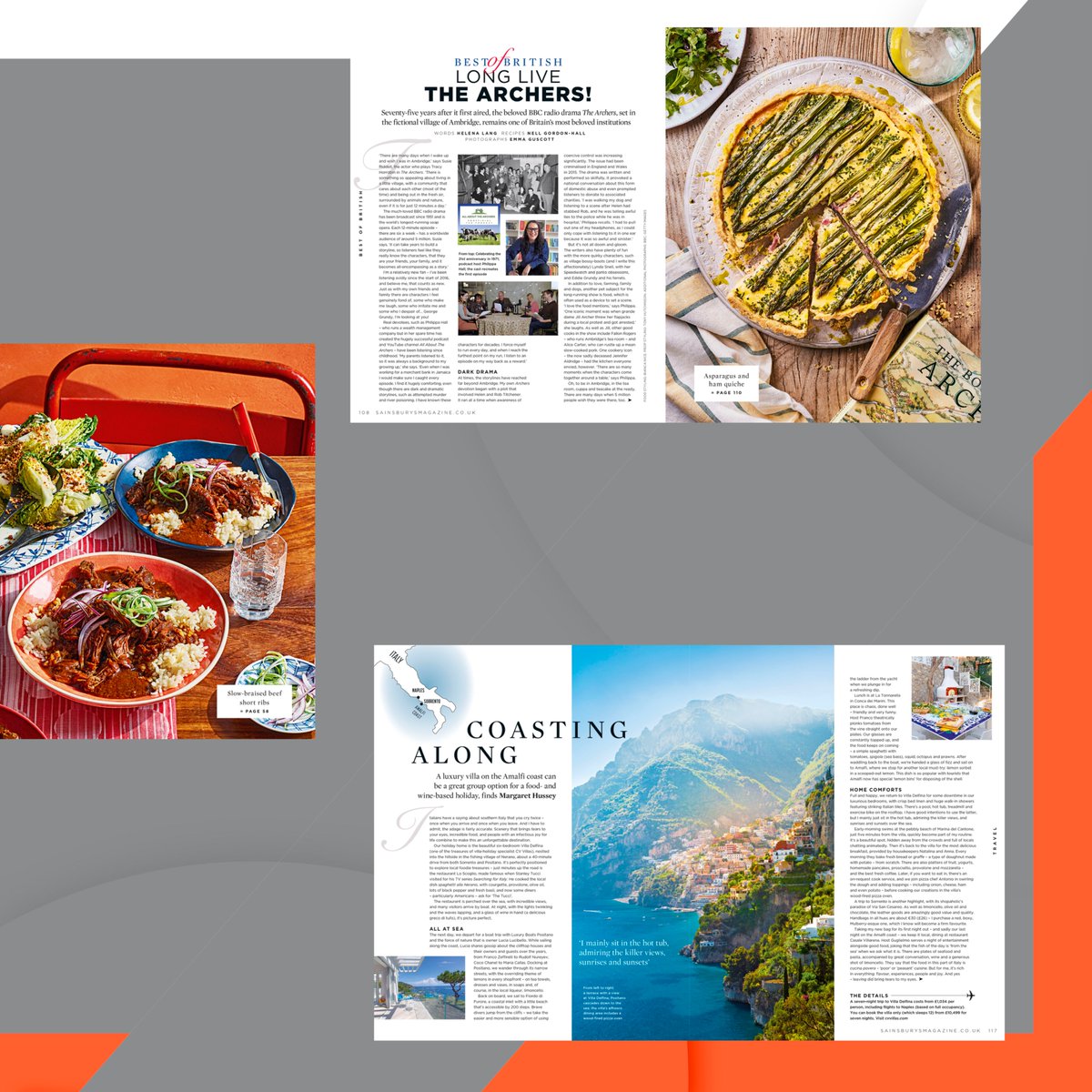 f1_colour's tweet image. With 35 tasty new recipes to choose from, you’ll be spoilt for cooking choice with our bright and sunny May issue – out now! 

Prepress by f1colour for @7c3_content @sainsburysmag

#sainsburysmagazine #may #comfortfood #foodie #food #healthy #recipe #foodphotography #homemade