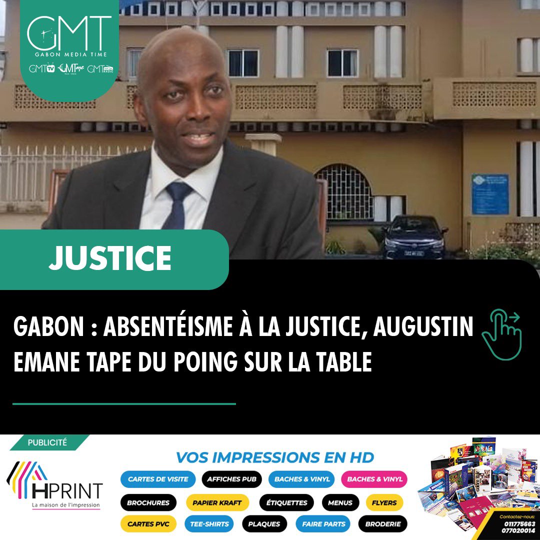 gabonmediatime's tweet image. 🟢 [#Infographie] Actualités principales du 29/04/2026

𝐂𝐨𝐧𝐭𝐚𝐜𝐭𝐞𝐳 𝐥𝐚 𝐫𝐞́𝐝𝐚𝐜𝐭𝐢𝐨𝐧

📲
066441717  
📞 
011775663

📬
contact@gabonmediatime.com

𝐑𝐞𝐣𝐨𝐢𝐠𝐧𝐞𝐳 𝐧𝐨𝐭𝐫𝐞 𝐜𝐡𝐚𝐢̂𝐧𝐞 𝐖𝐡𝐚𝐭𝐬𝐀𝐩𝐩 : 

🔗 lc.cx/9dgPhl

#GMT
#Gabon