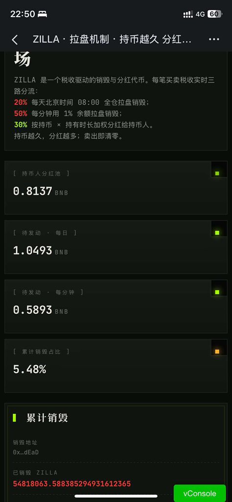 RM7777H's tweet photo. Flap看过很多机制 Zilla这个是我看到最适合地推的机制

0xa5d19ea490e336796669f0dc6f0def60adef7777

每分钟1%销毁拉盘 剩下的每天早上八点全部销毁

只要社区持续建设 这个标的想象空间无法估量 https://t.co/JMKOI3okX3