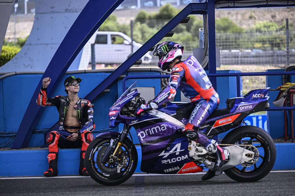 YamahaMotoGP's tweet image. The Jerez photo recap of Fabio Quartararo 📸

#MonsterYamaha | #YamahaMotoGP | #MotoGP | #SpanishGP | #JerezTest