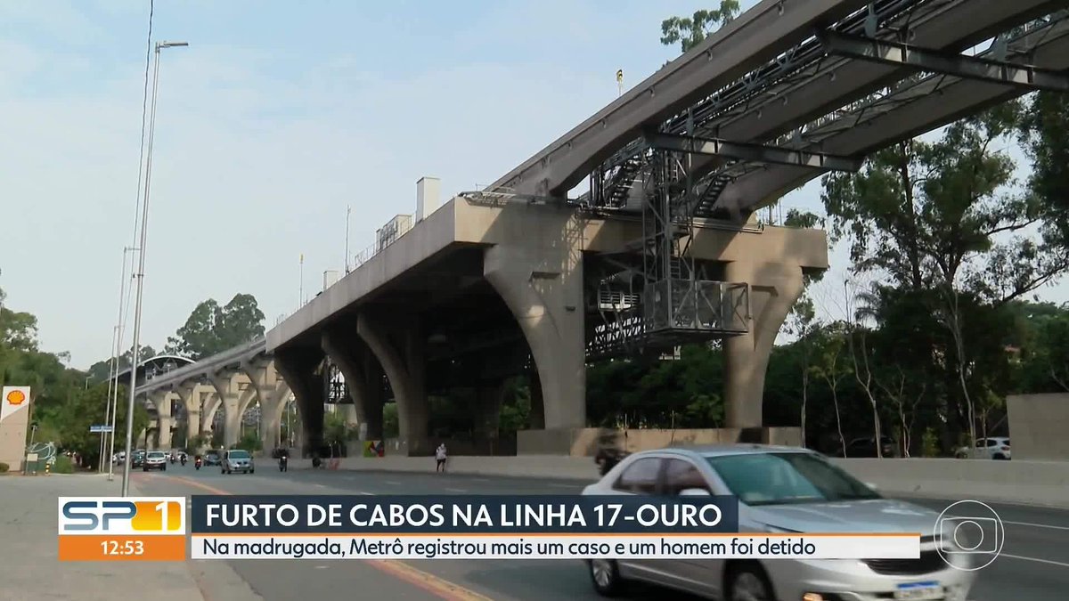 g1saopaulo's tweet photo. Em menos de 1 mês, linha 17-Ouro do monotrilho em SP teve 5 furtos de cabos de energia https://t.co/1zR9sQetFW https://t.co/h9Bouth9FA