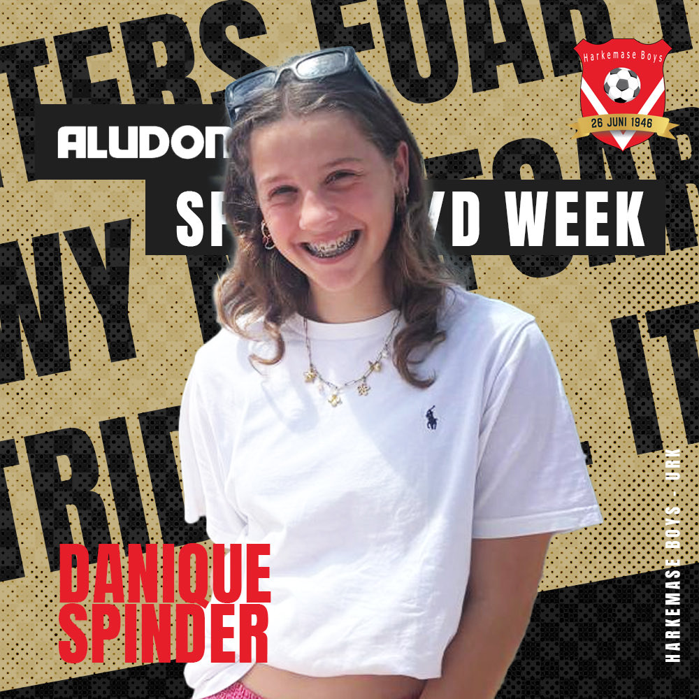 HarkemaseBoys's tweet photo. ⚽️ Aludon speler van de week: Danique Spinder

❓ In verband met de Visserijdagen bij Harkemase Boys: wat heb jij aanstaande zaterdag liever, kibbeling of een lekkerbekje?

Kibbeling! 🐟 

Benieuwd naar het hele interview?
Lees het volledige artikel op de website! https://t.co/Sjc6yn74sQ