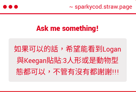 CodSparky36's tweet image. 感謝Reruest☺️太晚看到真是不好意思！
趁機畫了貓狗貼貼(不是貓)嘿嘿🤭
Kee這大概是下意識的本能舉動😼
#cod #CallofDuty #Keegan #Logan #Kick #Walruss