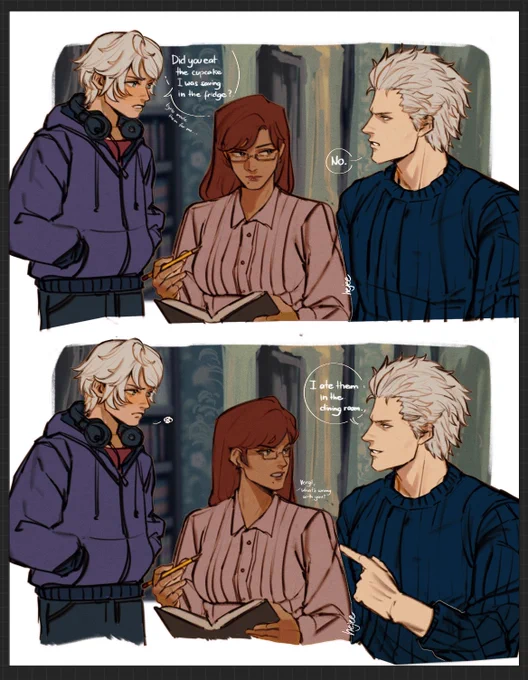 (verlir au + nero) im so sorry ur father's an asshole 