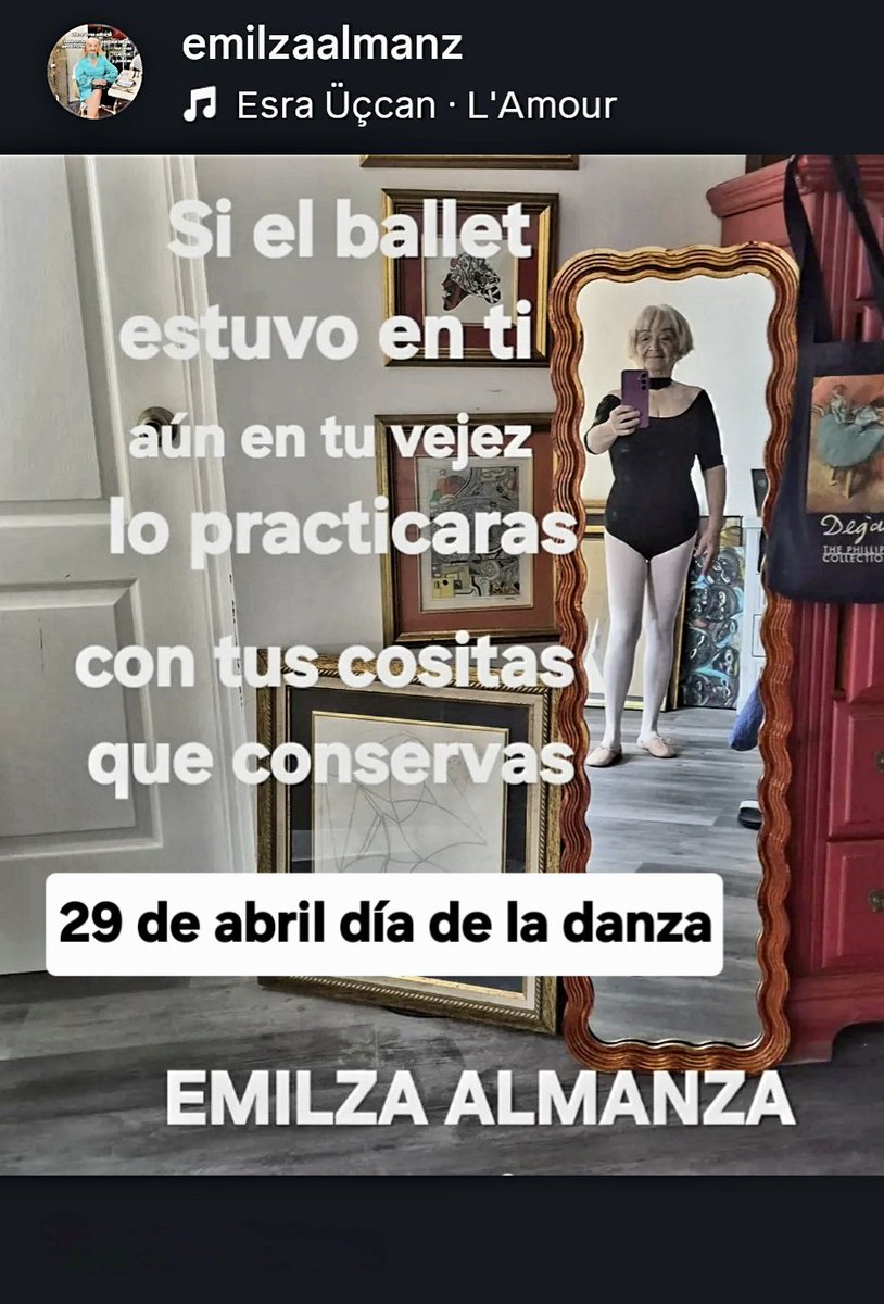 Feliz dia mundial de la danza .Para los que amamos y  practicamos La danza del arte de bailar ballet o los  otros géneros dancísticos.