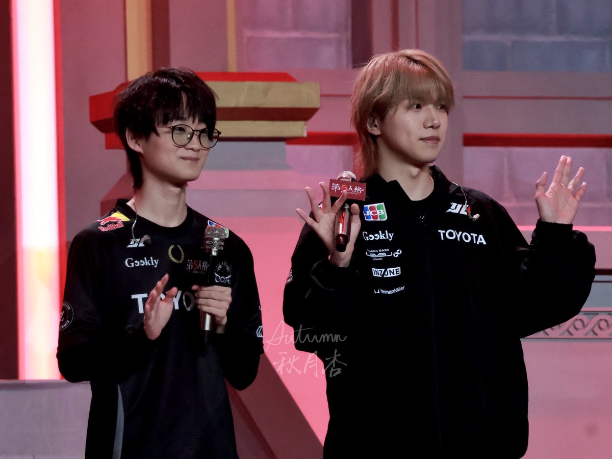idvautumn's tweet photo. 20260417 Kznk & Dolisu 🐱🐔
猫狗组的赛后采访!
#COA9 #ZETA #Kznk #Dolisu https://t.co/8tkJkGsb62