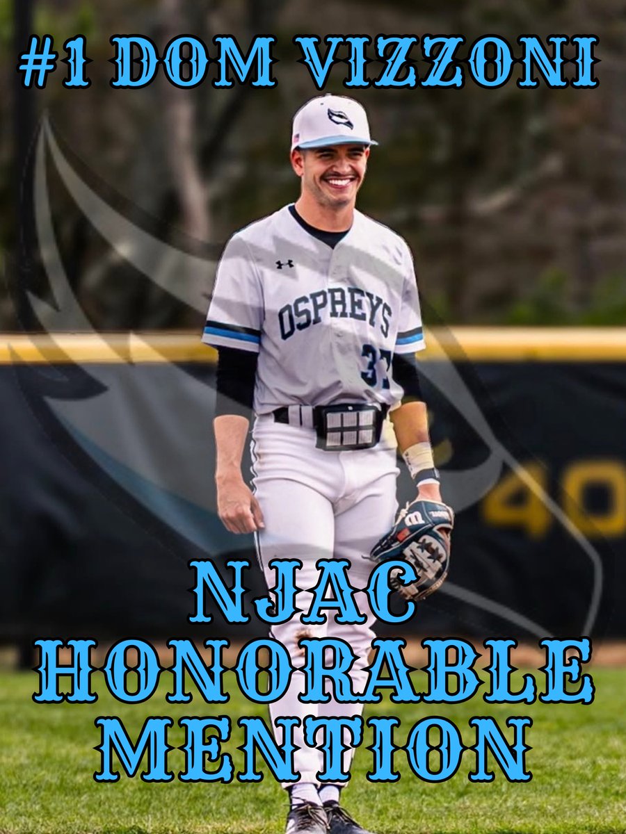Stockton_BSB's tweet photo. Congrats Nick Avagnano &amp; Dom Vizzoni on NJAC All Conference honors! Avagnano’s second consecutive all conference honor, along with a handful of program records. Vizzoni provided strong defense, timely hitting &amp; speed to the lineup in his second year! #rollspreys #spreysflyhigher https://t.co/O77zsWsJ0x