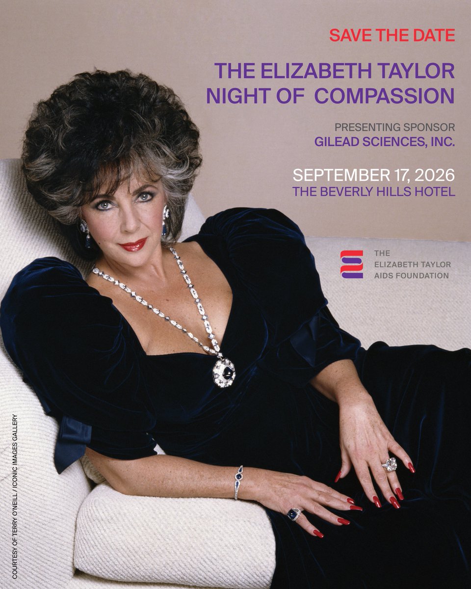 The Elizabeth Taylor AIDS Foundation tweet media