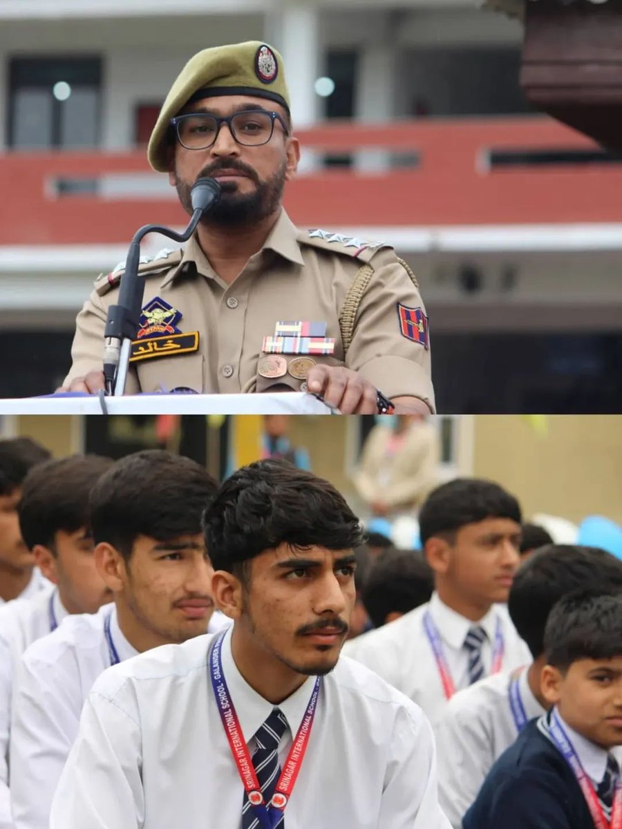 Kashmir_Positiv's tweet image. SHO खालिद फ़ैयाज़ ने श्रीनगर इंटरनेशनल स्कूल में युवा नेतृत्व को जिम्मेदारियां सौंपीं।
SIS पटलाबाग, पंपोर में इन्वेस्टिचर सेरेमनी 2026 का भव्य आयोजन,
नई स्टूडेंट काउंसिल का गठन—नेतृत्व, अनुशासन और जिम्मेदारी को बढ़ावा देने का संकल्प।
#Kashmir