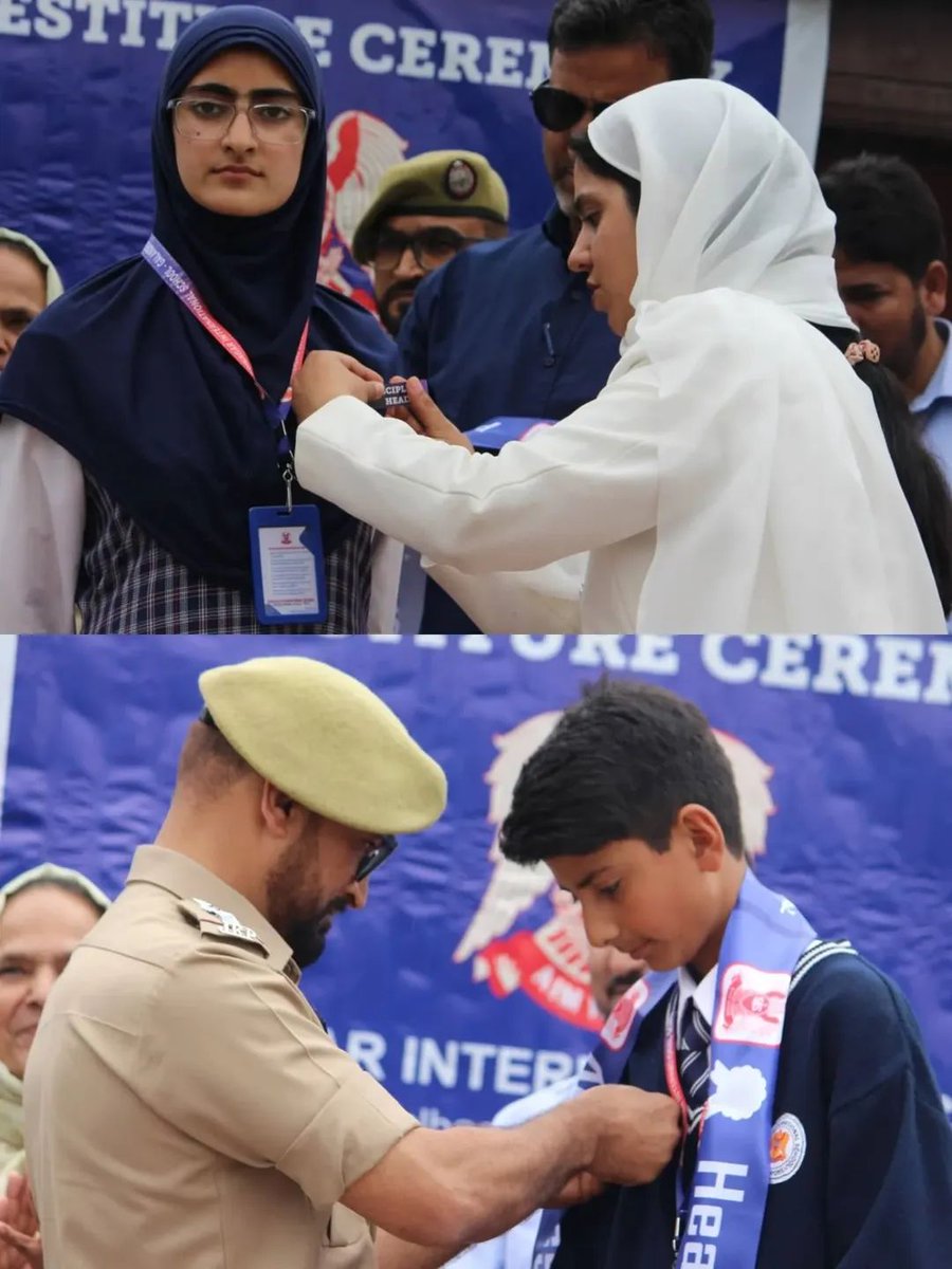 Kashmir_Positiv's tweet image. SHO खालिद फ़ैयाज़ ने श्रीनगर इंटरनेशनल स्कूल में युवा नेतृत्व को जिम्मेदारियां सौंपीं।
SIS पटलाबाग, पंपोर में इन्वेस्टिचर सेरेमनी 2026 का भव्य आयोजन,
नई स्टूडेंट काउंसिल का गठन—नेतृत्व, अनुशासन और जिम्मेदारी को बढ़ावा देने का संकल्प।
#Kashmir