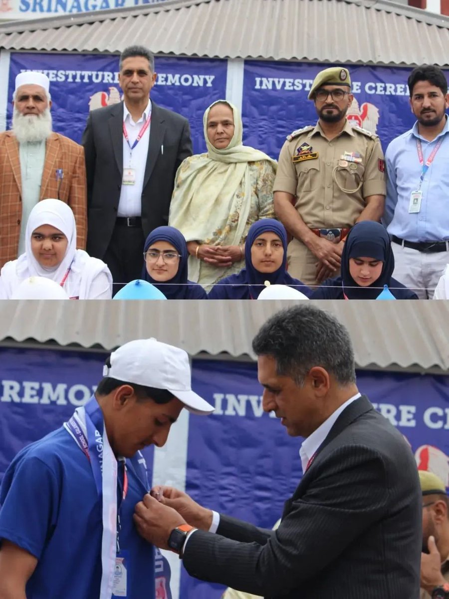 Kashmir_Positiv's tweet image. SHO खालिद फ़ैयाज़ ने श्रीनगर इंटरनेशनल स्कूल में युवा नेतृत्व को जिम्मेदारियां सौंपीं।
SIS पटलाबाग, पंपोर में इन्वेस्टिचर सेरेमनी 2026 का भव्य आयोजन,
नई स्टूडेंट काउंसिल का गठन—नेतृत्व, अनुशासन और जिम्मेदारी को बढ़ावा देने का संकल्प।
#Kashmir