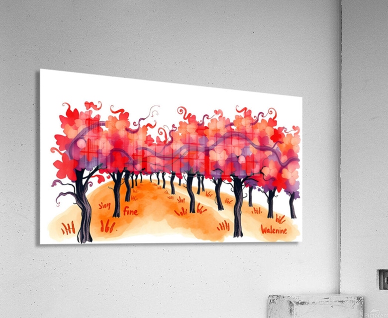 Esmonbijouart's tweet image. 🍂 Fall is here! This 'Vibrant Autumn Orchard Pathway' watercolor print brings autumn's magic into your home. Art that feels like a happy sigh. #Autumn Art #Watercolor Painting #Fall Decor #Whimsical Art