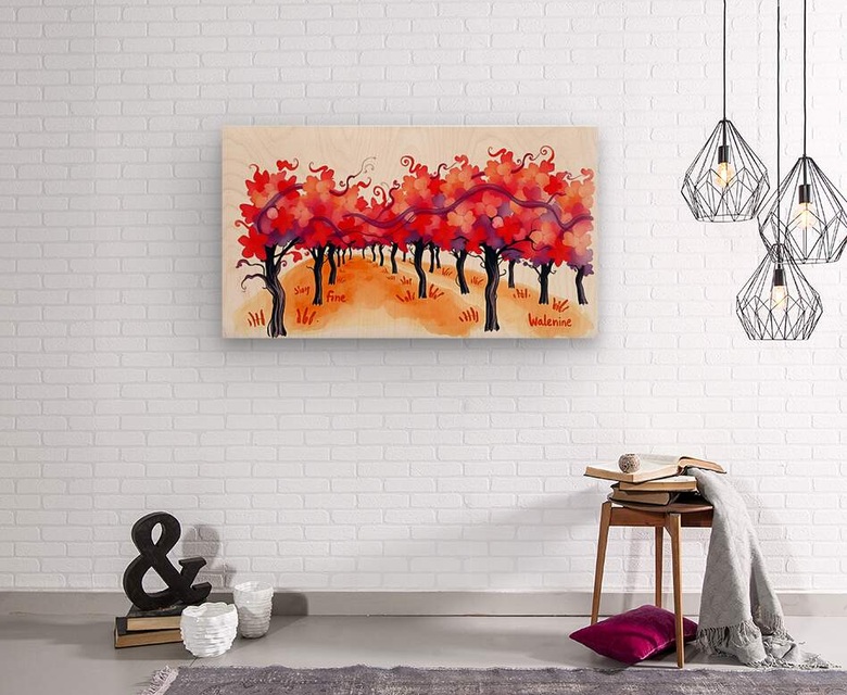 Esmonbijouart's tweet image. 🍂 Fall is here! This 'Vibrant Autumn Orchard Pathway' watercolor print brings autumn's magic into your home. Art that feels like a happy sigh. #Autumn Art #Watercolor Painting #Fall Decor #Whimsical Art