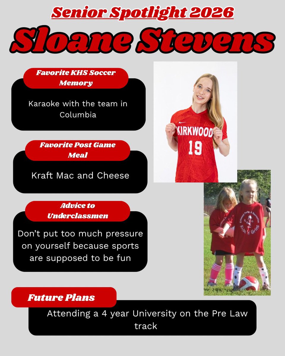 KirkwoodSoccer's tweet image. Senior Spotlights today - Ada, Sloane, &amp;amp; Virginia!!!

Join us at 4 pm today on the upper field as we take on Ursuline. Tomorrow is senior night!