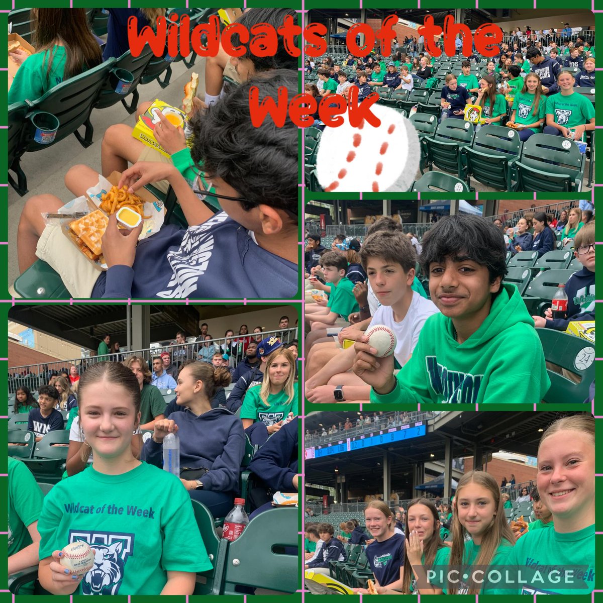 WeddingtonMSNC's tweet photo. Skies may be gray, but there’s nothing but sunshine in the smiles of our #WildcatsoftheWeek as they enjoy some baseball today @knightsbaseball @ucpsnc @aghoulihan https://t.co/DMwSNg2vCp