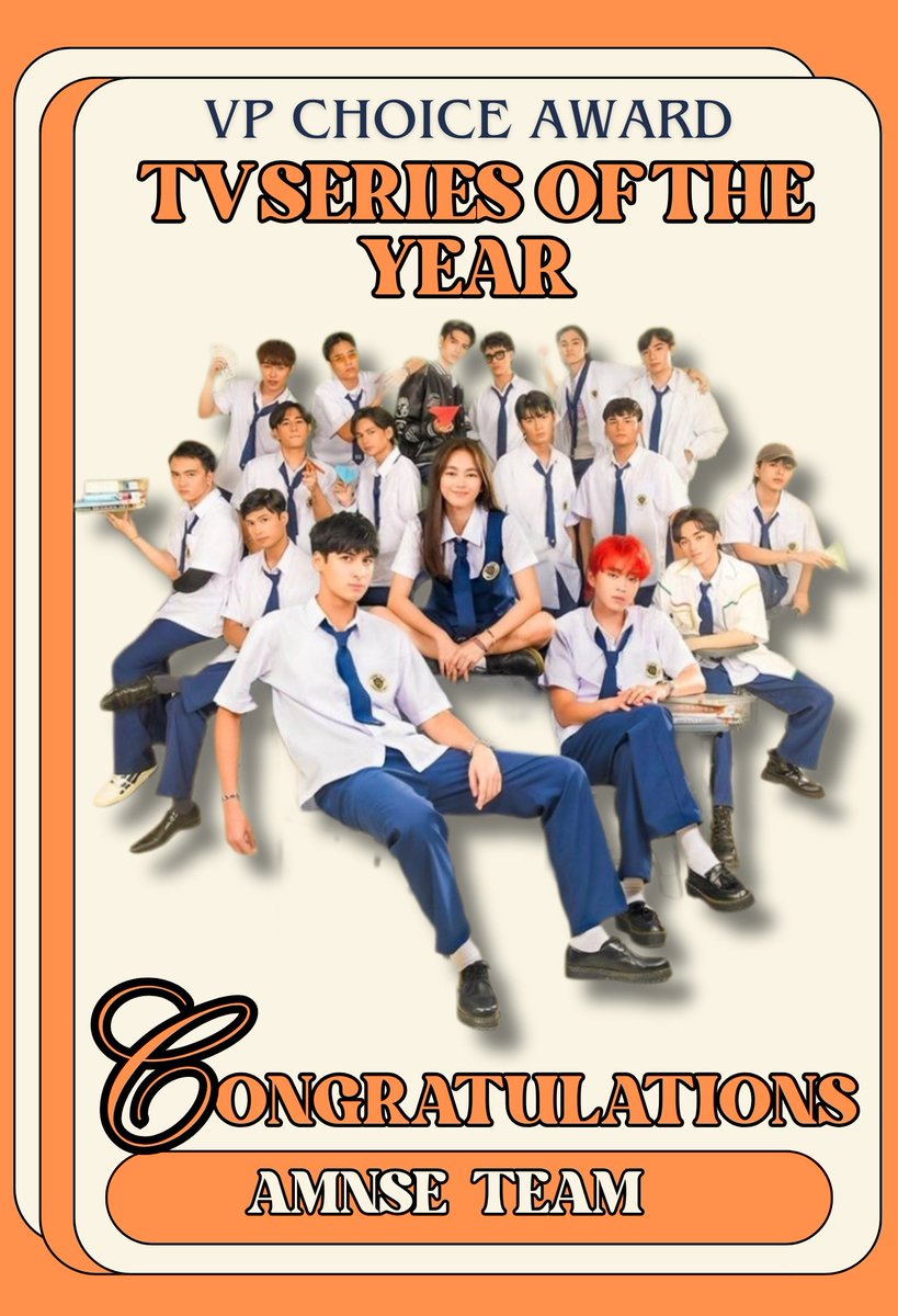 Andres_India_'s tweet photo. From every scene to every emotion 🧡✨
Congratulations Ang Mutya ng Section E 🎉
TV Series of the Year 🏆
A well-deserved win for an unforgettable series. https://t.co/n8NrTiAcHm