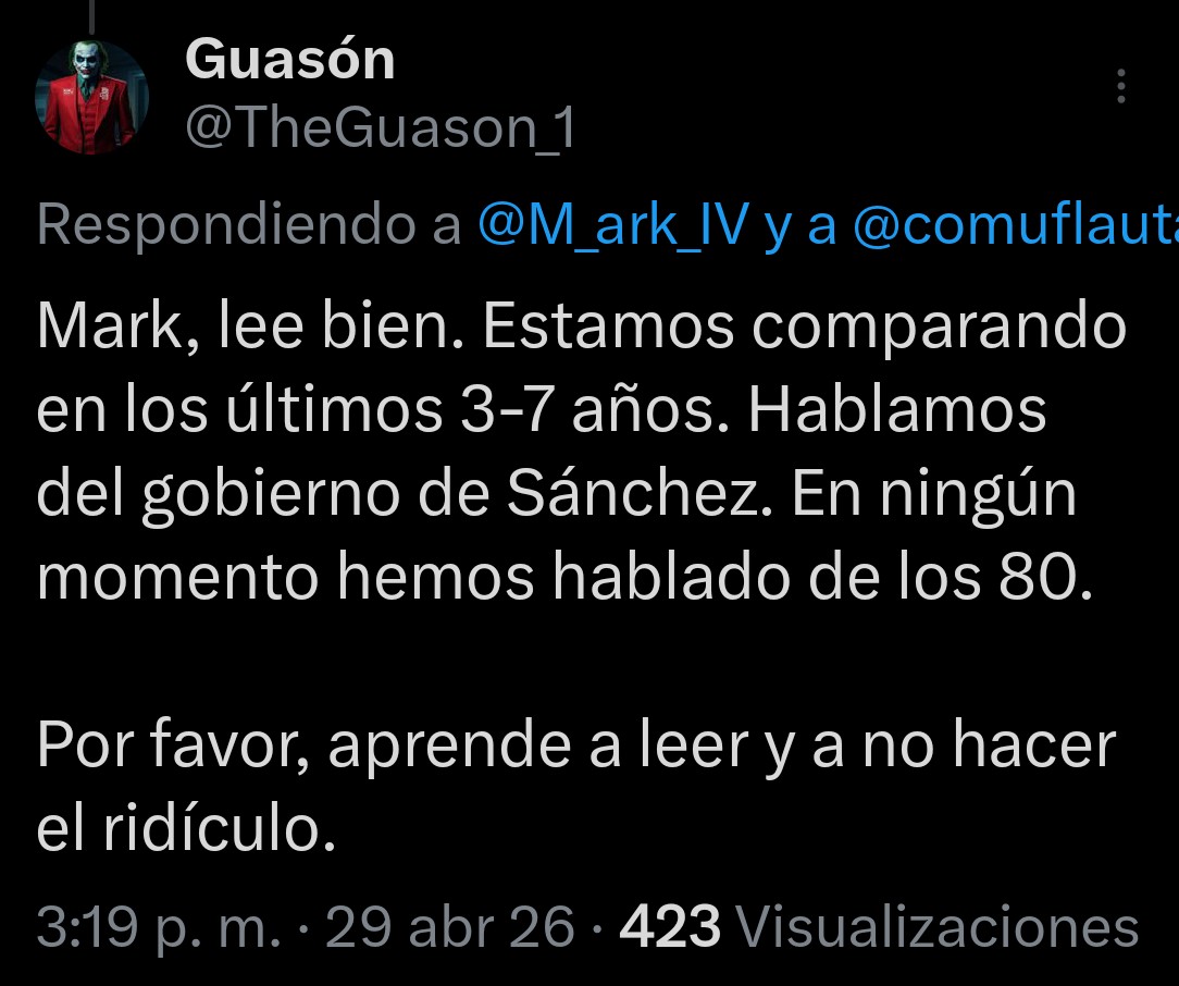 Guasón tweet media