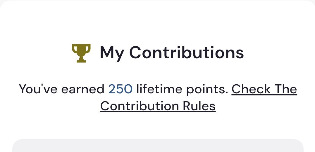 Dele55's tweet image. 250 lifetime points on @arc achieved 😊 
Staying active and enjoying the journey.
#ARC