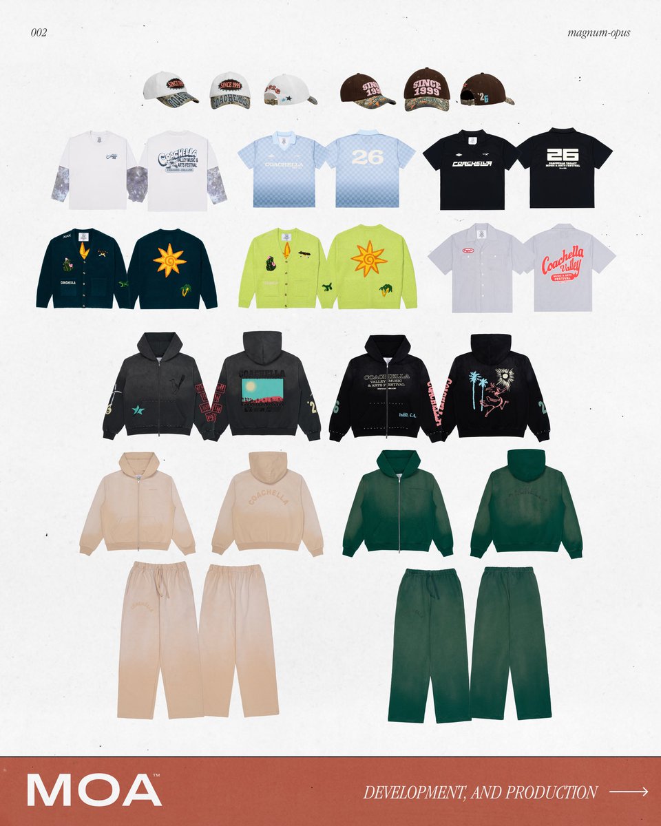 magnum____opus's tweet photo. Coachella 2026 Merchandise Development and Production by Magnum Opus https://t.co/h6eLqHJnFc