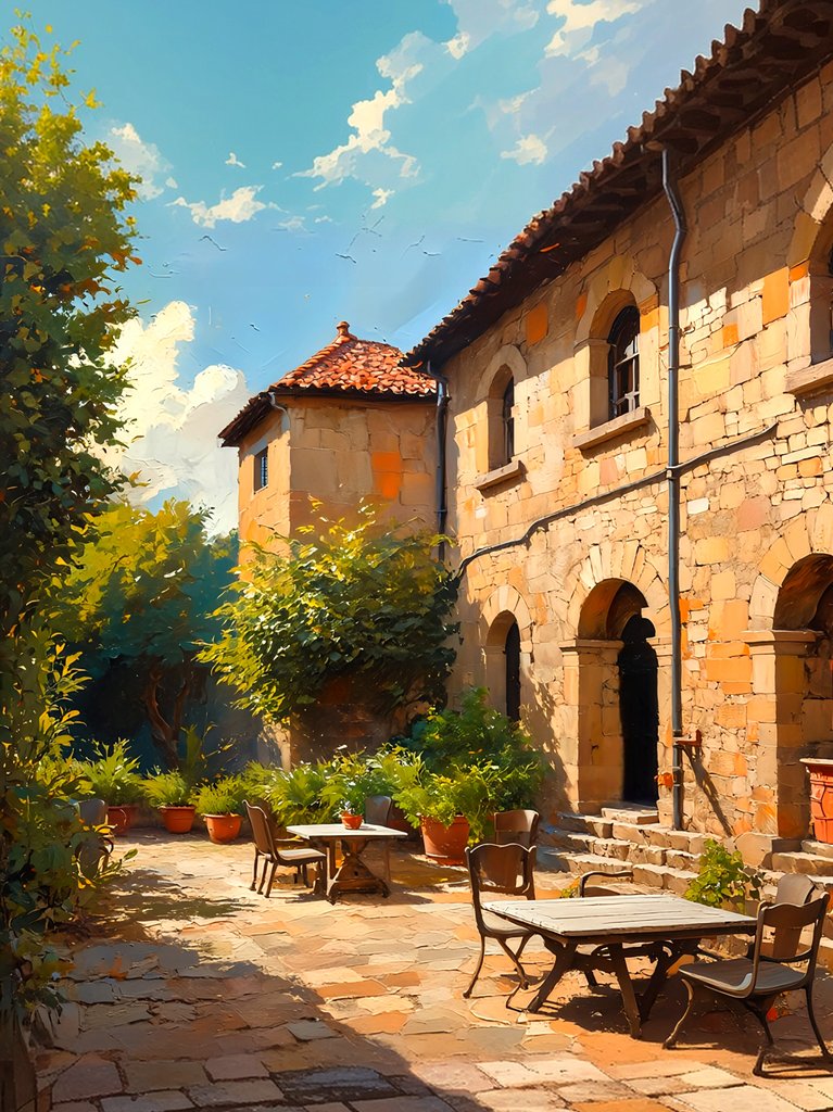 TeresaEmma15's tweet image. Time sits here at a table, between shadow and light, and breathes peace.
"Stay, moment! You are so beautiful!" - Johann Wolfgang von #Goethe, Faust
Perhaps it is in places like these that one remembers that life doesn't have to rush - it's enough that it lasts.
#poetry #time