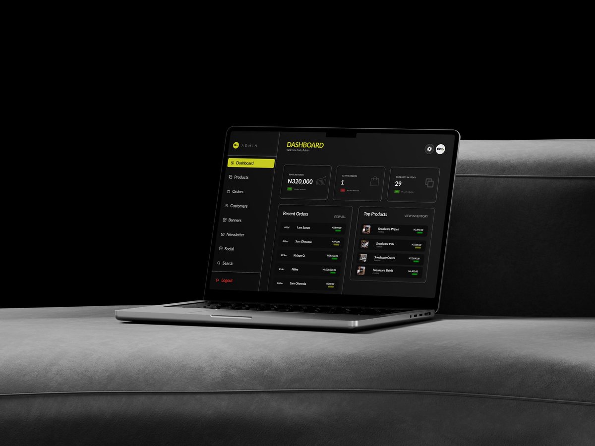sam_okewola's tweet image. A quick prototype of the dashboard design I worked on recently. Thoughts?

#ui #uiux #designer #ux #product #sneakercare #webdesign #saasdesign
