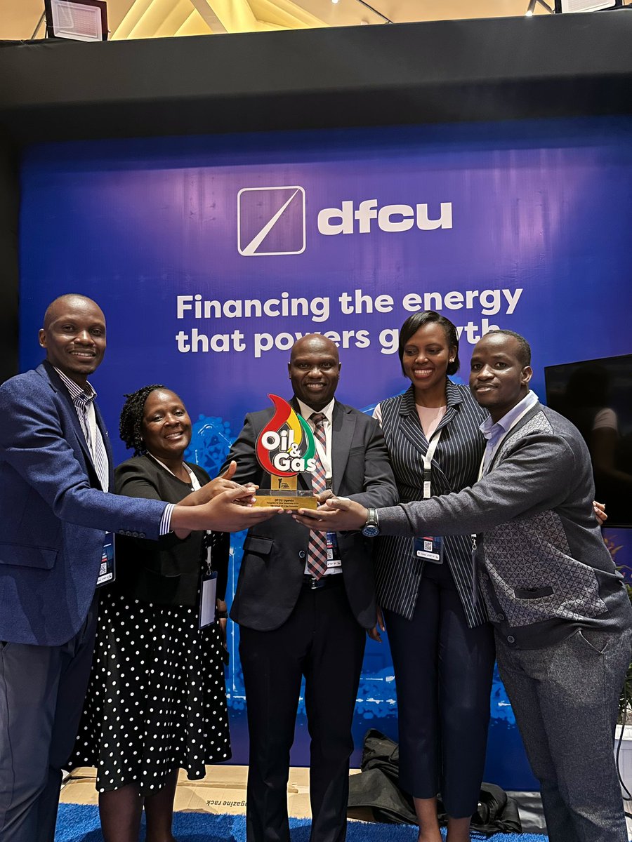 dfcugroup's tweet photo. Proud to receive recognition from the @UgandaChamber at the 11th Annual Oil &amp; Gas Convention for our role as a partner in advancing Uganda’s energy sector.

This reflects our continued commitment to supporting businesses across the oil &amp; gas value chain.

#GoingFurtherTogether https://t.co/1X2XQKyUK3
