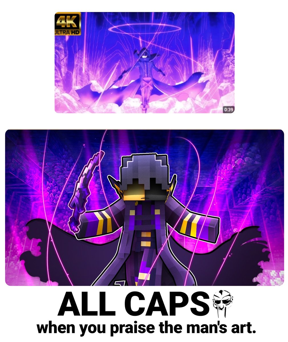 RiichDesigns's tweet photo. MINECRAFT THUMBNAIL.💎⛏️

Just remember ALL CAPS when you praise the man's thumbnail. 🎭

Looking for a long-term work!📨 https://t.co/q5GzB55LaD