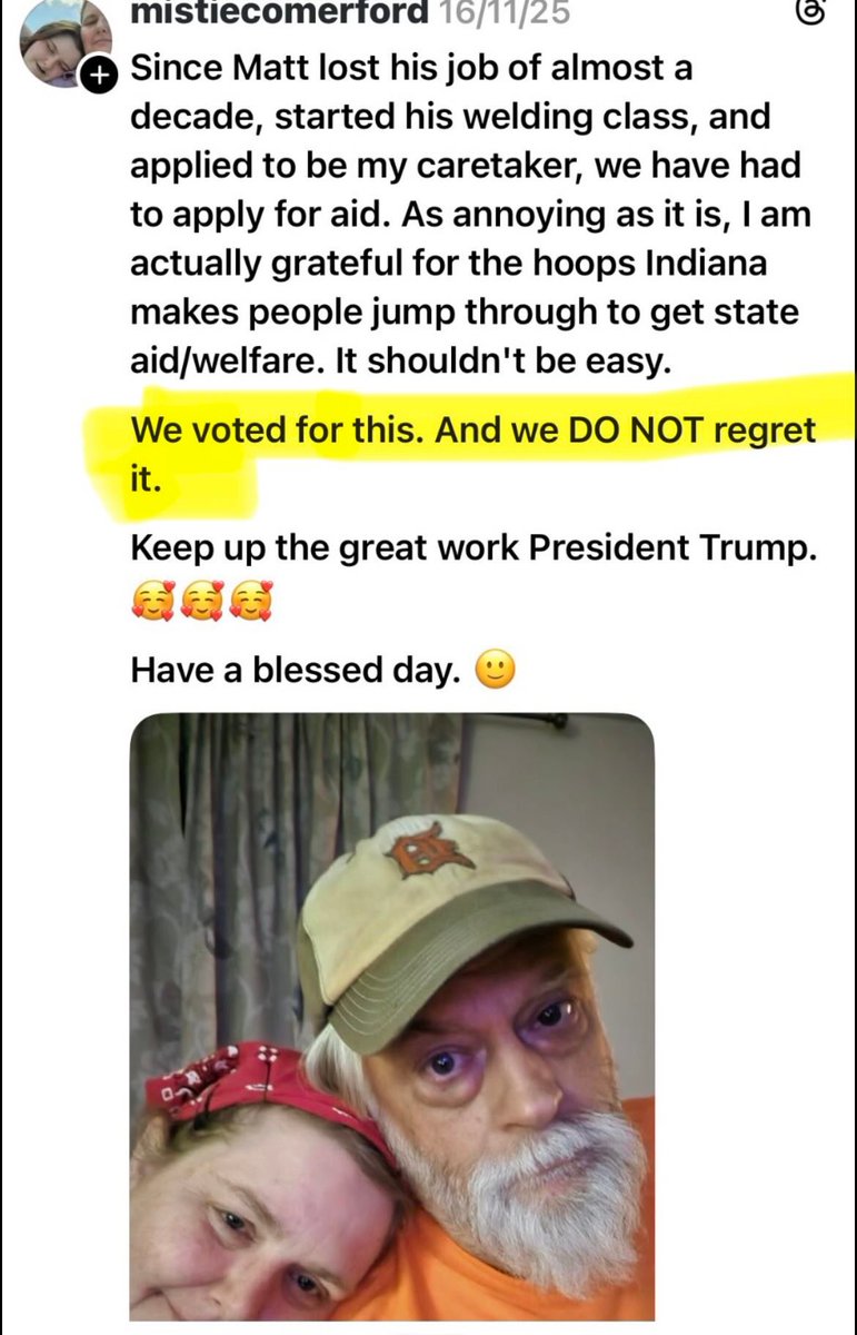 jdpoc's tweet image. When a devoted #MAGA finally 'finds out' ...