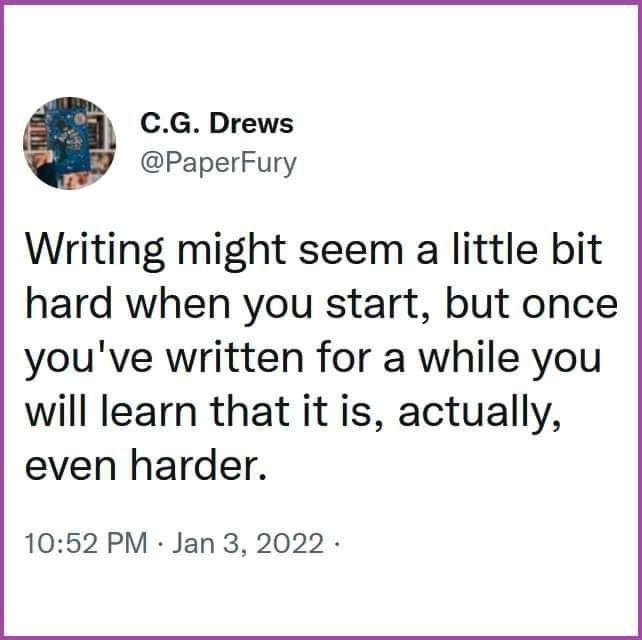 rynn_mansman's tweet image. Pretty much.
#writingcommunity