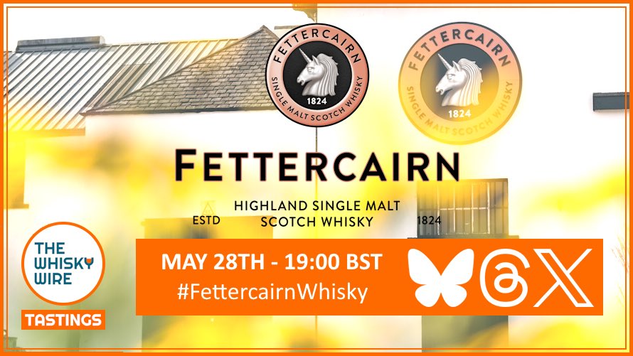 TheWhiskyWire's tweet image. Even more tasting dramfotainment! We're delighted to announce another Fettercairn Distillery Tasting. Register now for what promises to be an epic evening of dramfotainment: thewhiskywire.com/2026/04/28/fet… @FettercairnWh #FettercairnWhisky #Scotch #Whisky