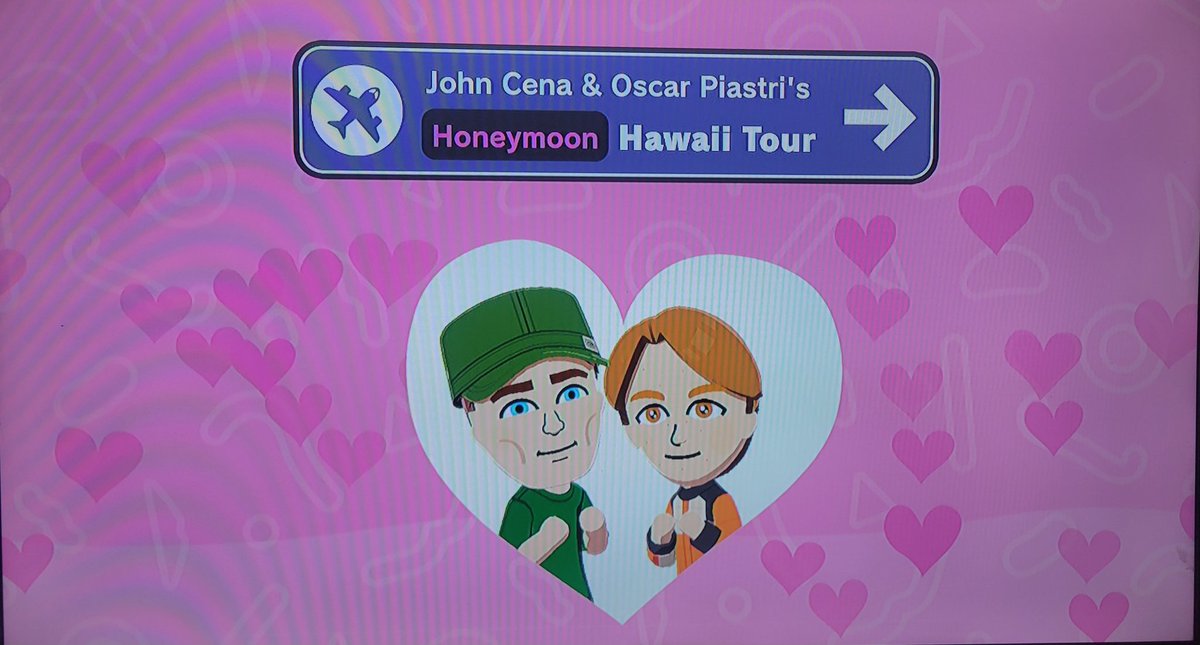 FormulaKaiden's tweet photo. John Cena and Oscar Piastri, Congrats on your Wedding. https://t.co/phkCJAVQaR
