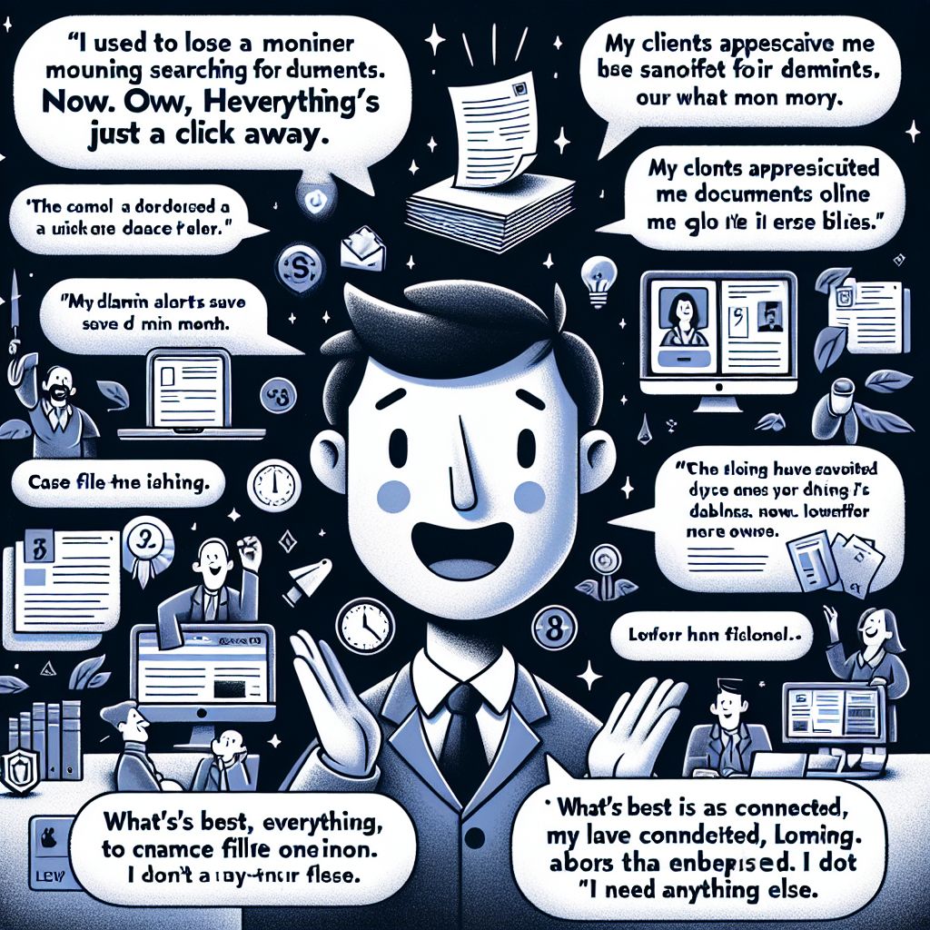 LexFlow_ia's tweet image. Lo que dicen los abogados que usan LexFlow:&amp;lt;br&amp;gt;&amp;lt;br&amp;gt;"Las alertas de plazos me han salvado de más de un susto."&amp;lt;br&amp;gt;"Mis clientes valoran consultar su expediente online."&amp;lt;br&amp;gt;"La facturación automática me ahorra horas al mes."&amp;lt;br&amp;gt;&amp;lt;br&amp;gt;Pruébalo gratis 14 días. #LegalTech