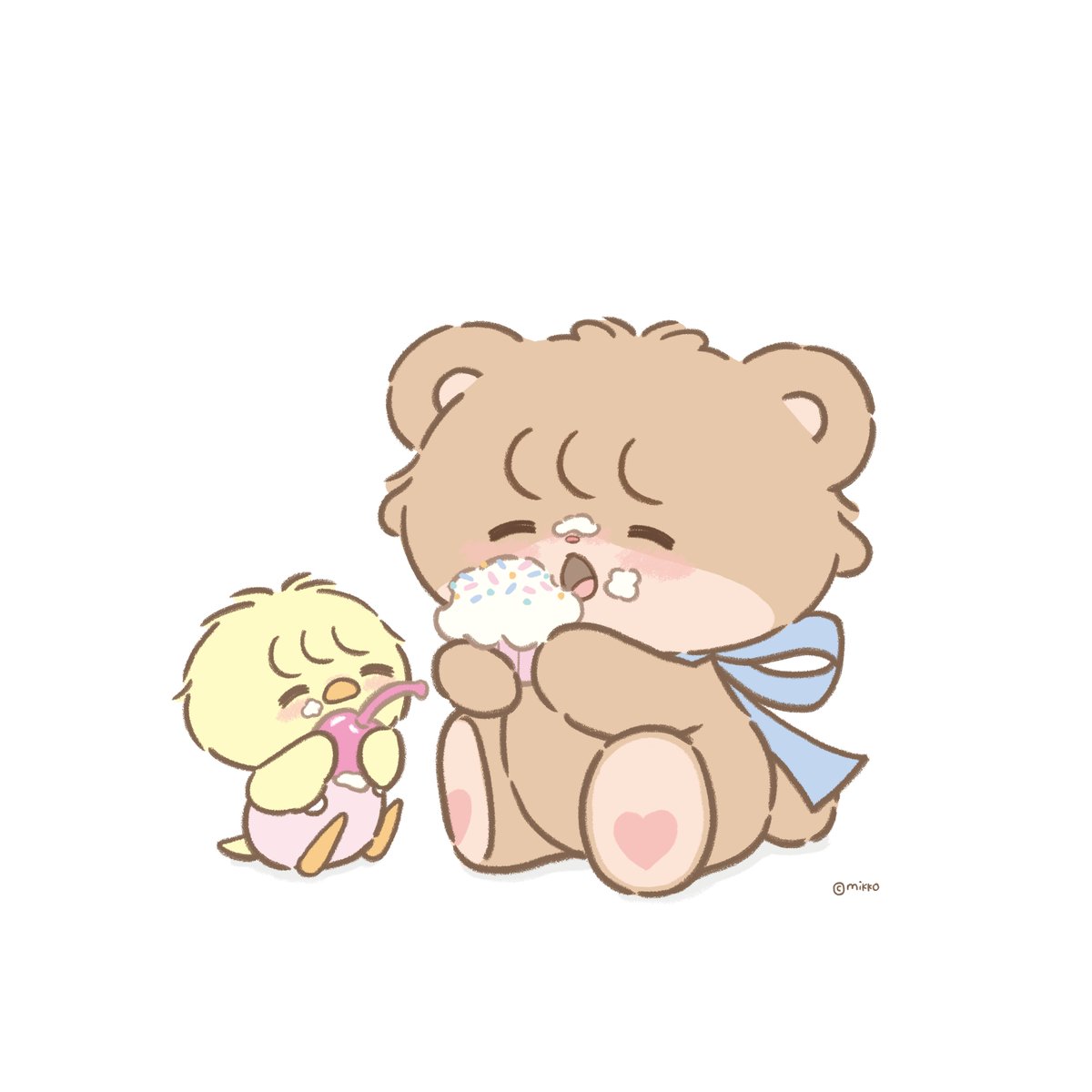 🐥パフ｛〜🧁🍒🎵