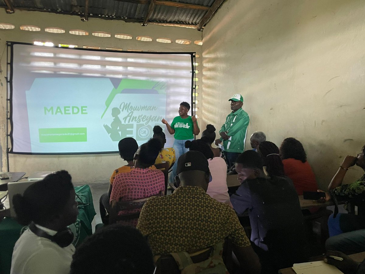 anseyan_ede's tweet photo. Mouvman Anseyan EDE sible yon ankraj solid nan gran Nò peyi a. Se nan kontèks sa, pandan jounen 28 avril 2026 la, yon gran rankont te tanmen nan depatman Nòdès la. Aprè ekspresyon angajman ak devouman anseyan yo, nou te tou pwofite mete sou pye Kòdinasyon Depatmantal la. https://t.co/k2mPRYveG4