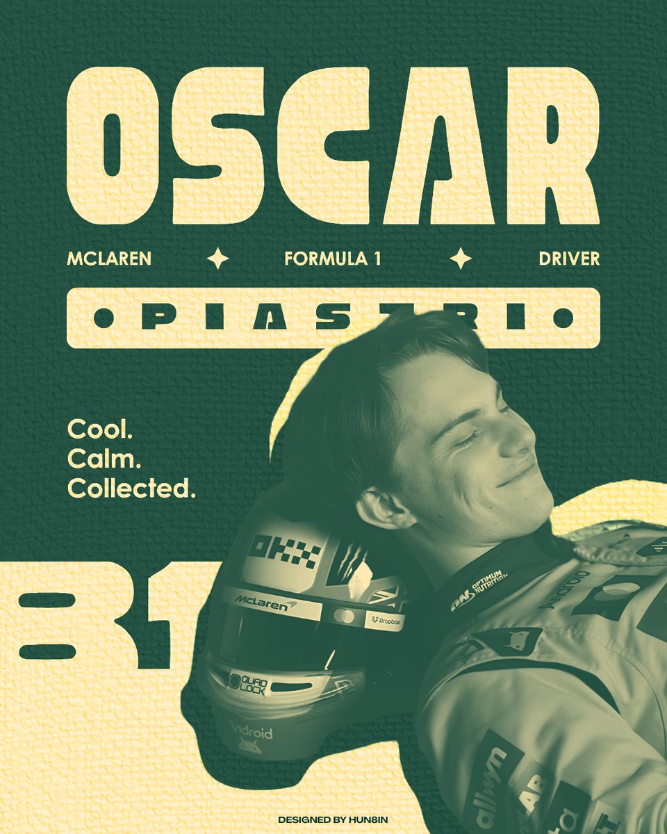 hun8in's tweet photo. Oscar Piastri 🎨 | #OP81 #f1twt https://t.co/iuA0JfSwtW