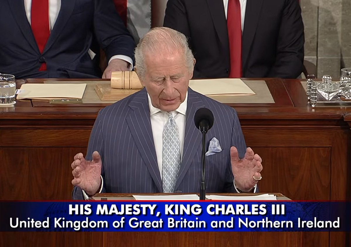 TCCaucus's tweet image. The protesters missed their chance! The one day we had a king in DC. #NoKings