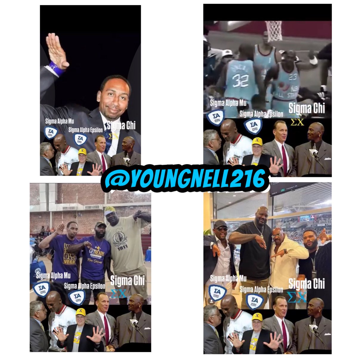 djyoungnell's tweet image. This is why they “Flip Flop” and change narratives and can never trust there statements on who the GOAT is they will never go against there “Brother” n if they do one call is made and it fixes #GOAT #StephenASmith #GOATDebate #Mj #MichaelJordan #Shaq RETWEET wake da world up
