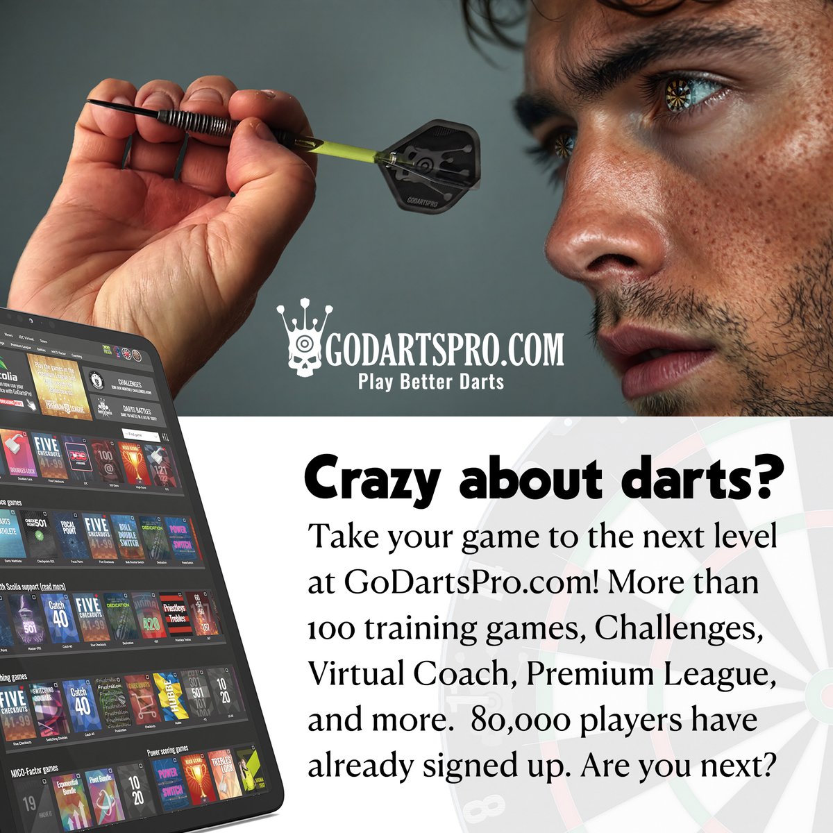 GoDartsPro.com tweet media