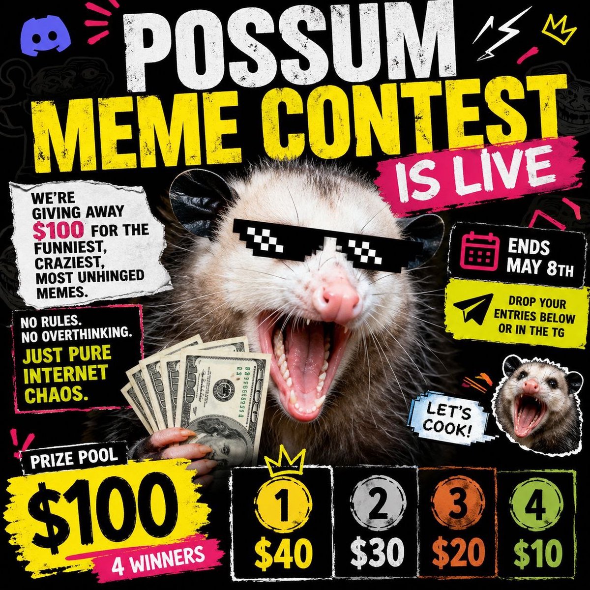 Screaming Possum tweet media
