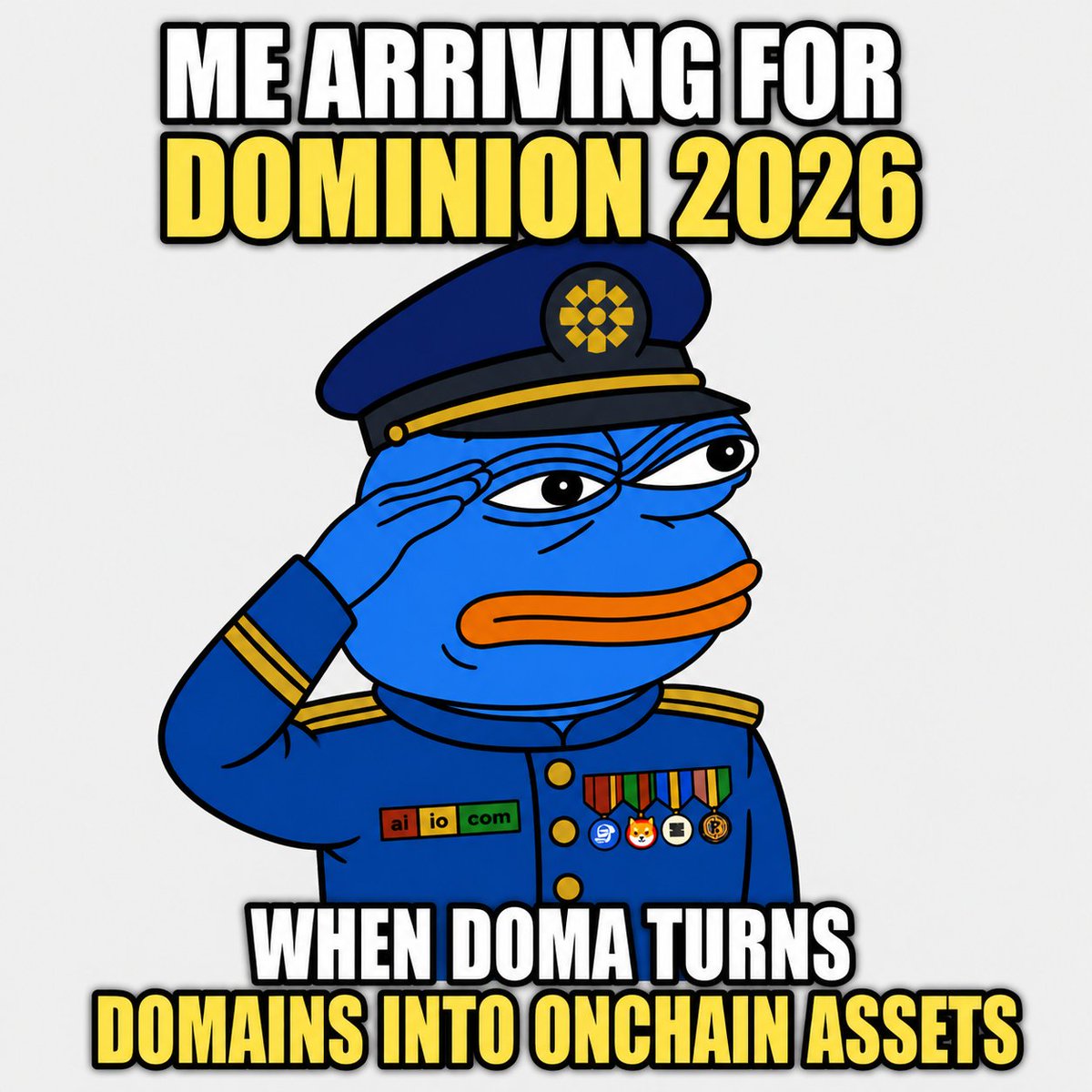 ElonClass's tweet photo. Dominion 2026 is putting domain tokenization in the spotlight.
Domains are no longer just web addresses — with Doma, they can become liquid, tradable, programmable onchain assets.
This week is worth watching.
@domaprotocol @d3inc #Dominion2026 #Doma https://t.co/zjjBkBAn6w