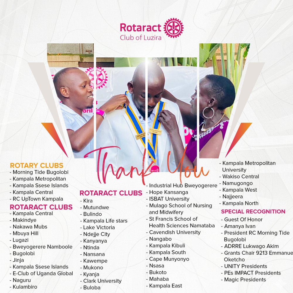 Rotaract Club of Luzira - The Wardens tweet media