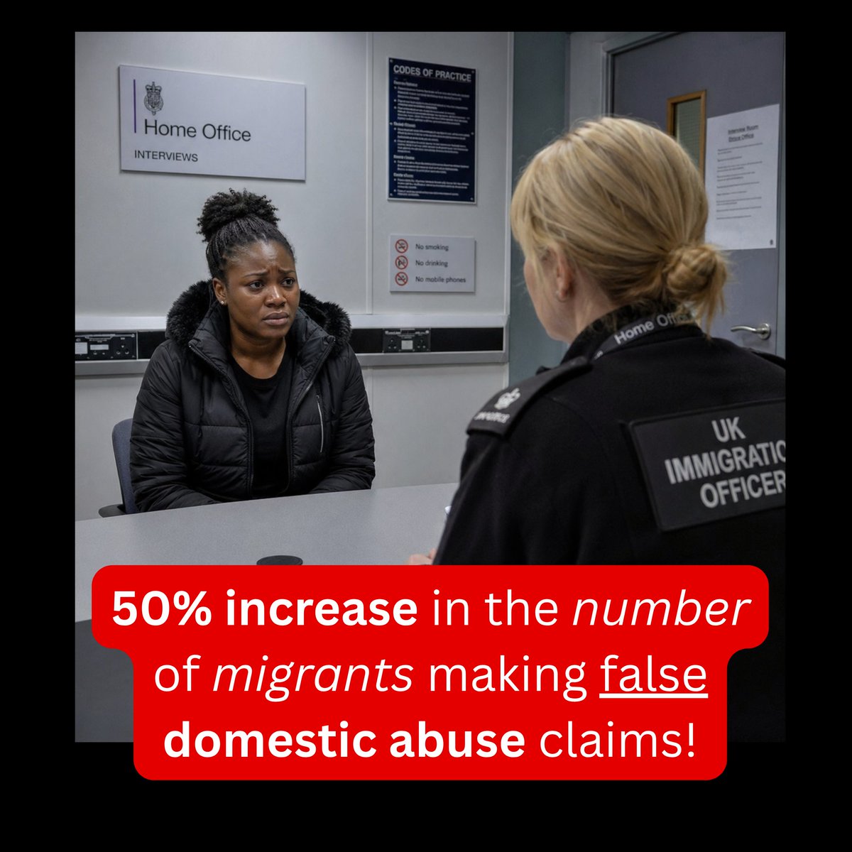 Darren_Fower's tweet image. Labour's #HomeOffice minister #JessPhillipsMP has told 𝗠𝗣𝘀 there's a 𝘨𝘳𝘰𝘸𝘪𝘯𝘨 number of cases of migrants making 𝗳𝗮𝗹𝘀𝗲 𝗮𝗹𝗹𝗲𝗴𝗮𝘁𝗶𝗼𝗻𝘀 that they have been the victims of 𝗱𝗼𝗺𝗲𝘀𝘁𝗶𝗰 𝗮𝗯𝘂𝘀𝗲!

#MigrationCrisis #Immigration #AsylumSeekers #UKlabour
